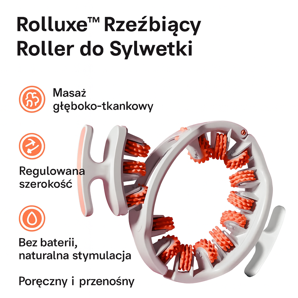 Rolluxe™ | Rzeźbiący Roller do Sylwetki